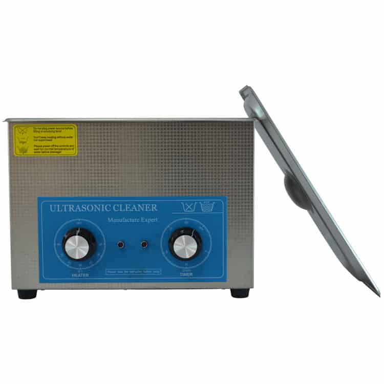 Desktop mechanical time-adjustable and temperature-adjustable ultrasonic  cleaning machine instrument